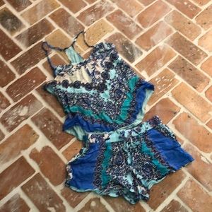 In bloom Summer PJ short set